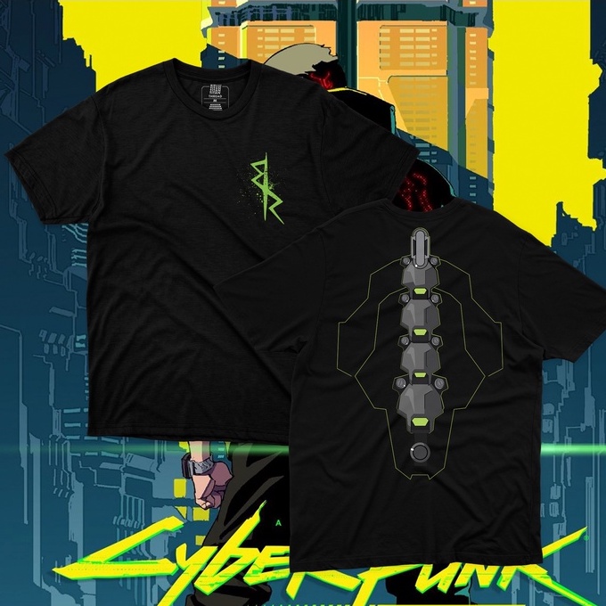 เสื้อ Cyberpunk 2077 Edgerunner David Back