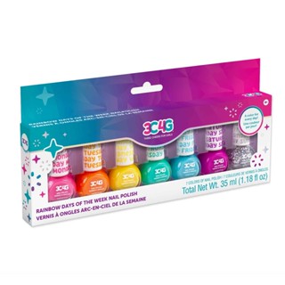 3C4G Rainbow Days of the week Nail Polish