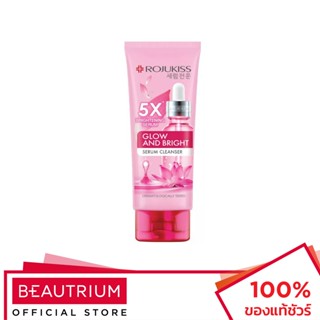 ROJUKISS Glow And Bright Serum Cleanser ผลิตภัณฑ์ทำความสะอาดผิวหน้า 100ml