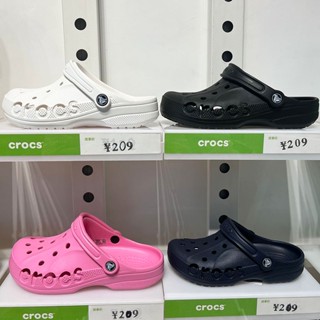 รองเท้า crocs รองเท้าแตะ Crocs BAYA ระบายอากาศได้ดี น้ําหนักเบา เหมาะกับเดินชายหาด สไตล์คลาสสิก#10126