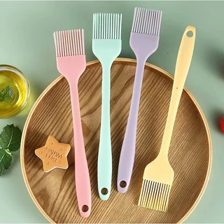 พร้อมจัดส่ง แปรงซิลิโคน แปรงทาน้ำมัน PEAR เล็ก 4 สี HB0025