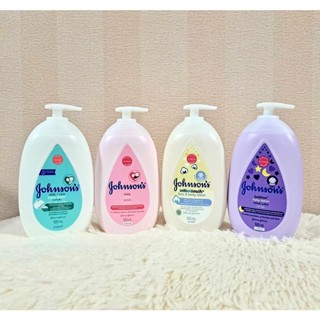 [พร้อมส่ง] จอห์นสัน เบบี้ โลชั่น , เบดไทม์ , มิลค์ ไรซ์ , คอตตอน ทัช ขนาด 500 ml. Johnson’s Baby Lotion Series 500 ml.