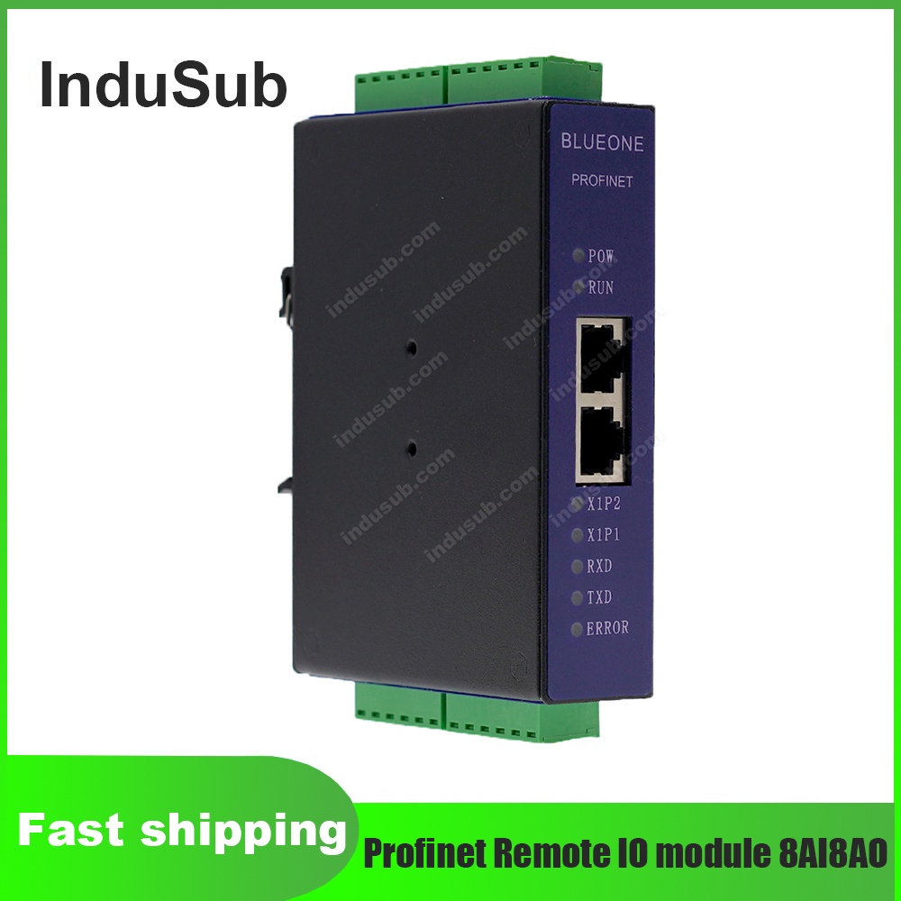 Profinet Remote IO โมดูล 8AI8AO รองรับ 200 Smart S7-1200 S7-1500 HJ3209 รุ่นอะนาล็อก