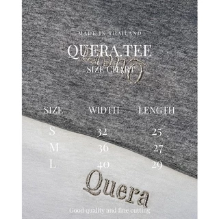 QUERA l Basic Tee l พร้อมส่ง!!