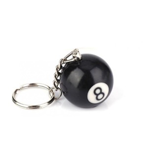 Keychain Pool Ball Burnisher No. 8