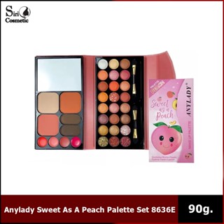 Anylady Sweet As A Peach Palette Set 8636E เมคอัพพาเลท