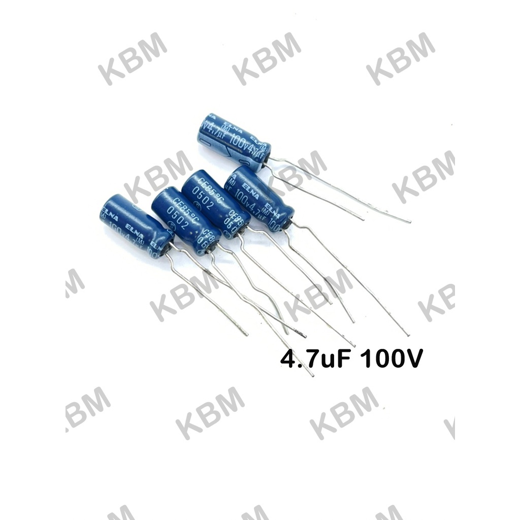 Capacitor (คาปาซิเตอร์) C4.7(475) 100V 160V 250V 315V 350V 400V