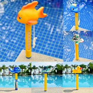 【VARSTR】Floating Thermometer For Swimming Pool Lazy Temperature Tester 17*11cm