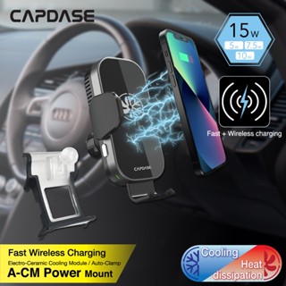 Capdase A-Cm อุปกรณ์เมาท์ขาตั้งเซรามิค ชาร์จเร็ว ไร้สาย Dsh Base-Ada6L สําหรับ Audi A6L 7I Rs6 7 S6 7