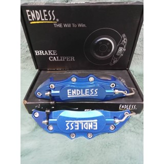 ฝาครอบเบรค Endless/S ตัวอักษรนูน,เนื้องานอลูมิเนียมทนความร้อนสูงสีไม่ซีด,ใส่ได้ทั้งรถเก๋ง-กระบะ,ไซร้เล็ก-ไซร้ใหญ่,