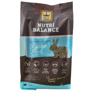 BIS Nutri balance Ultra Premium Rabbit Food อาหารกระต่าย 2 kg.