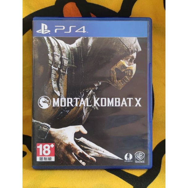 แผ่นเกมส์ PS4 Mortal Kombat X