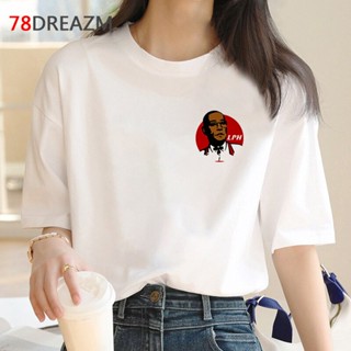 Tee los pollos hermanos เสื้อผ้าผู้ชายสตรีทแวร์ ulzzang 2022 เสื้อผ้าคู่เสื้อยืดคู่เสื้อยืดสตรีทแวร์ tumblr