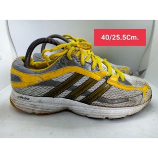 Adidas Size 40 ยาว 25.5 รองเท้ามือสอง ผ้าใบ แฟชั่น ทำงาน ลำลอง เที่ยว