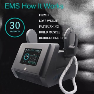 13 Tesla EMS Slim Electromagnetic Shaping Machine EMS Muscle Spines,Black Gold Warrior Style for Butt Lift Fat Removal S