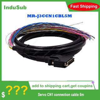 Mr-j3ccn1cbl5m สายเคเบิลเชื่อมต่อเซอร์โว CN1 5 ม. 50 pin สําหรับเซอร์โว J3 J4 JE-A