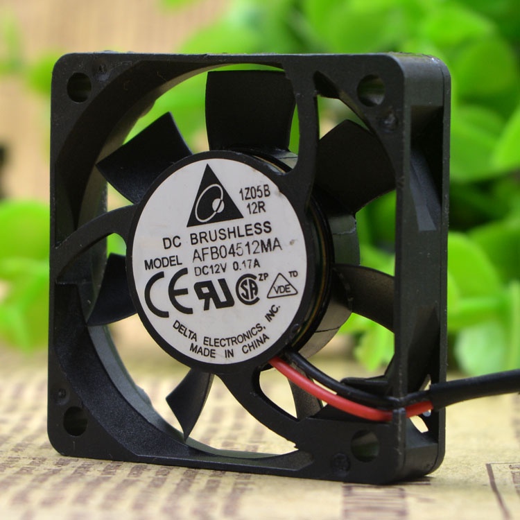 YY ORIGINAL AFB04512MA 12V 0.17A 4510 4.5CM 2WIRES COOLING FAN