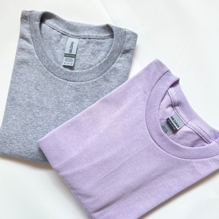 เสื้อยืดสีม่วงอ่อน Ultra Cotton 6.0 oz