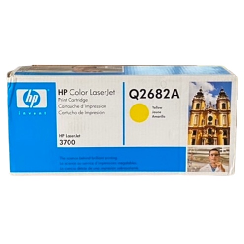 HP Laser jet Q2682A สีเหลือง (311A) หมึกโทนเนอร์ ของแท้ Color LaserJet 3700 ,3700DN , 3700DTN ,3700N