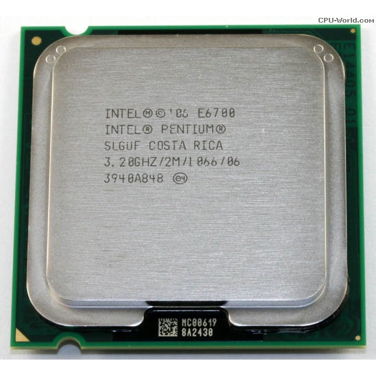 CPU Intel Pentium dual core E6700 3.2Ghz มือสอง socket 775