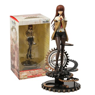 โมเดลตุ๊กตาฟิกเกอร์ Steins Gate Makise Kurisu สเกล 1/7 ขนาด 24 ซม. สําหรับตกแต่ง