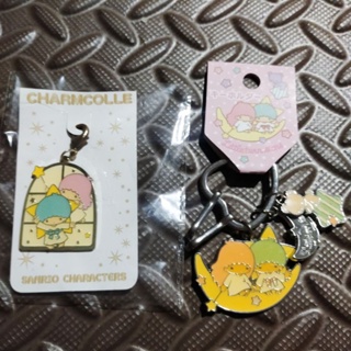 ลิขสิทธิ์แท้ sanrio พวงกุญแจ เข็มกลัด little twin star my melody สายห้อย สแตนเลส ลิตเติ้ล ทวิน สตาร์ส มายเมโลดี้