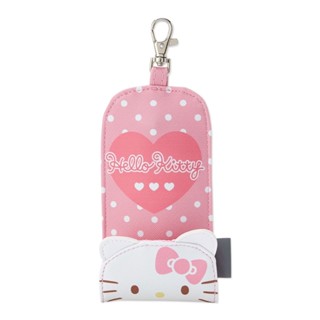 [ส่งตรงจากญี่ปุ่น] เคสกุญแจรีโมทรถยนต์ ลายตัวการ์ตูน Sanrio Hello Kitty พร้อมรอก