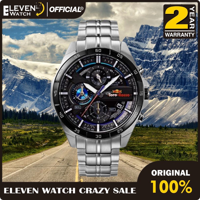 Casio EDIFICE นาฬิกาข้อมือ EFR-558TR EFR558TR รับประกัน 2 ปี ของแท้ 100%