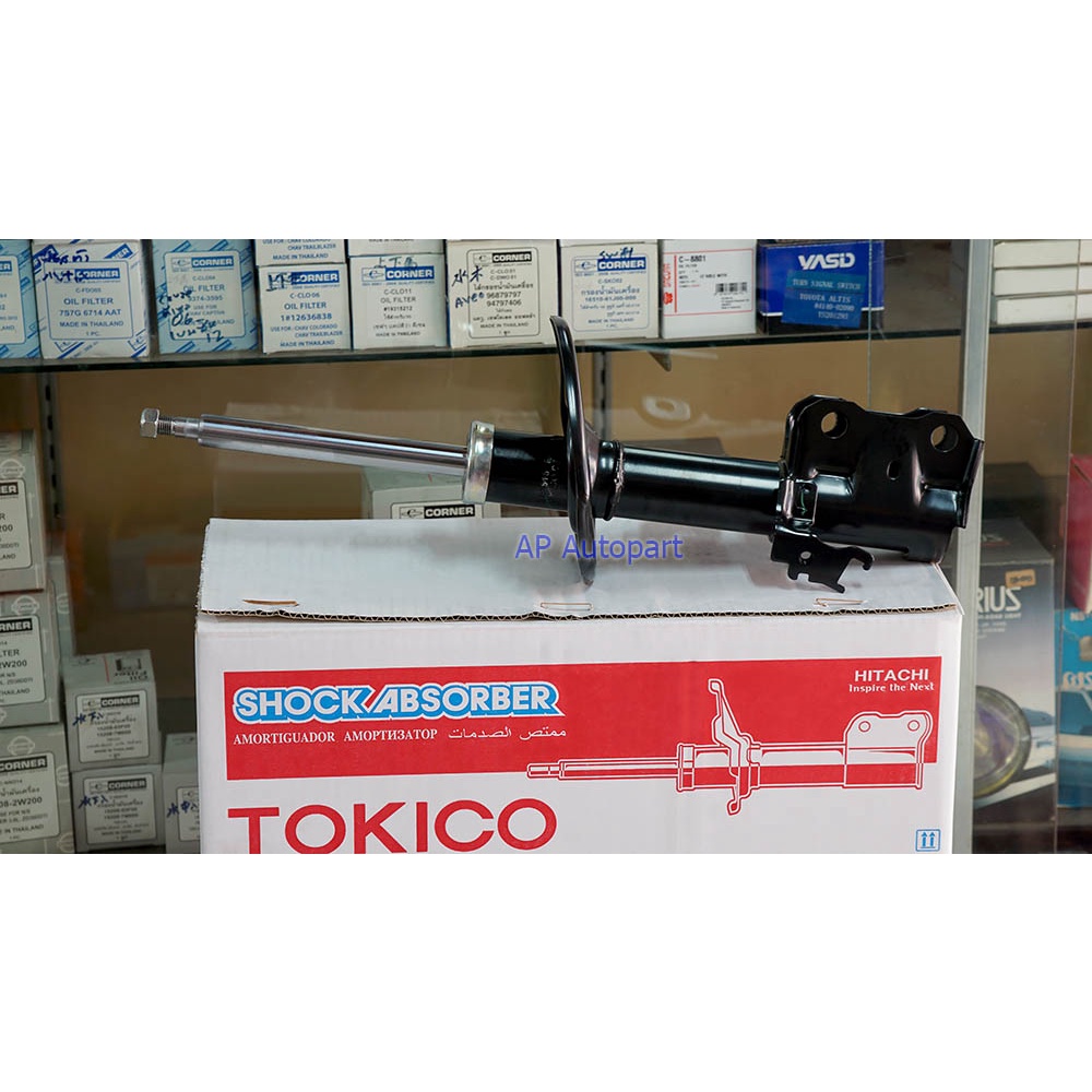 สินค้ามีรับประกัน Tokico โช๊คอัพหน้า Prius ปี 09-16 โช๊คอัพหน้า พรีอุส 2009-2016