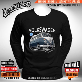 เสื้อยืด พิมพ์ลาย vw combi volks wagen type 2vw kombi สําหรับรถยนต์ รถตู้
