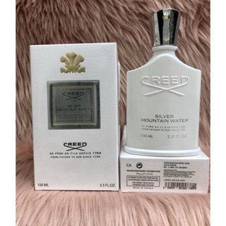 🥳🎉 หอมทะลุฝา ติดทนยาวนานข้ามคืน 😍 🎊 น้ำหอม Creed silver Mountain water EDP 100ml. เคาน์เตอร์ 10,000฿ 🤍 ไม่มีกล่อง ขายเพี