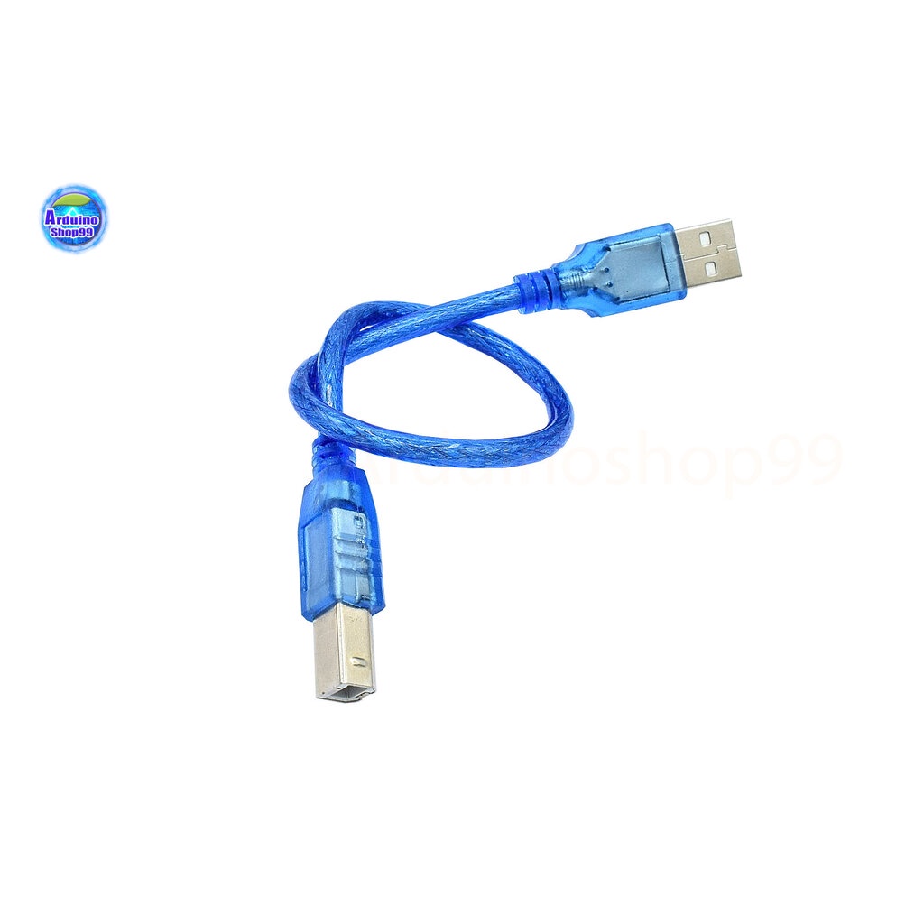 สาย Cable For Arduino UNO/MEGA (USB A to B) 30 Cm