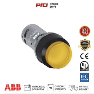 ABB CP1-13Y-10 Pushbutton Yellow 1NO