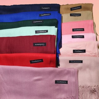 🎀scarf🎀ผ้าคลุมไหล่ ผ้าแคชเมียร์ Cashmere ของใหม่ สภาพดี!!