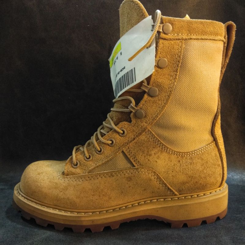 รองเท้าทหาร BATES สีทราย หัวเหล็ก USA. (ยาว 24cm.)