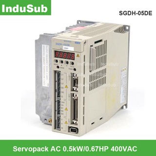 Sgdh-05de Servopack AC Sigma II เครื่องขยายเสียงเซอร์โว 0.5kW/0.67HP 400VAC มอเตอร์ไดรเวอร์เซอร์โว คุณภาพดี