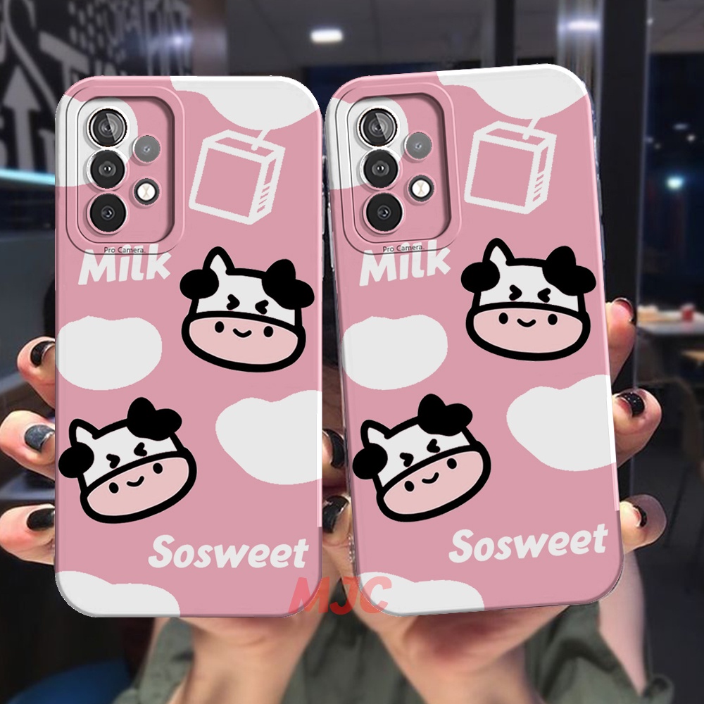Softcase MACAROON MOTIF [ND06] สําหรับ SAMSUNG A13 A12 A22 A23 A53 A73 A03S A02S A03 CORE A21S A10S 