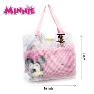 หมอน มินนี่เมาส์ พร้อมถุงตะข่าย / Minnie Mouse 16 นิ้ว