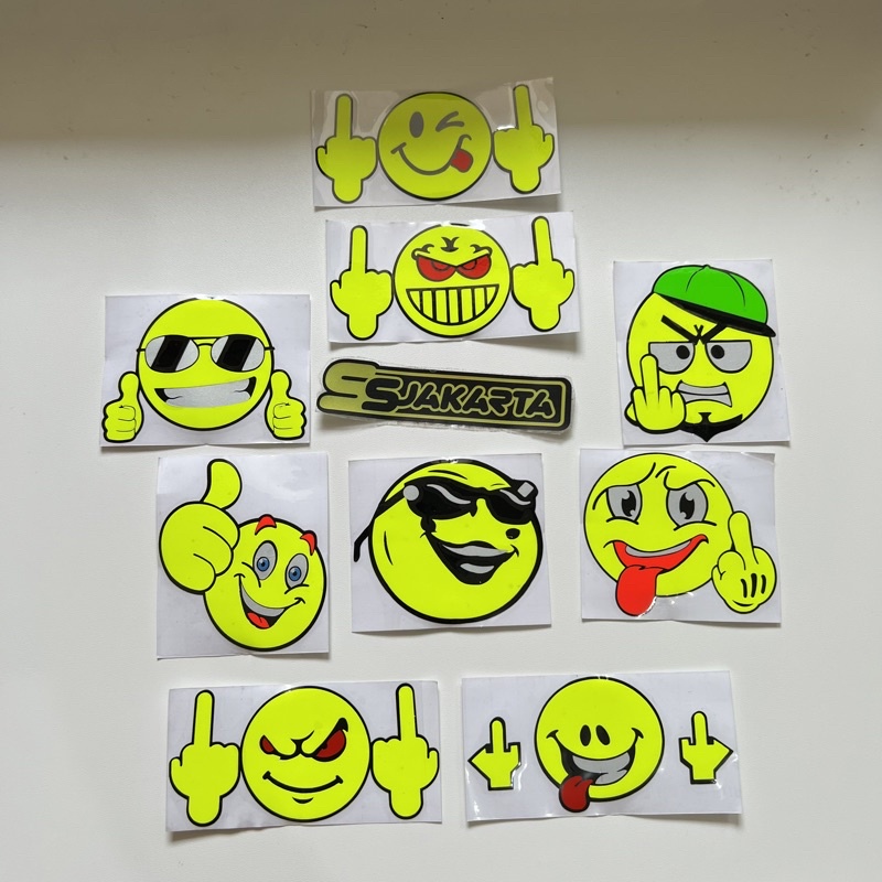 STABILO CUTTING SMILE STICKERS