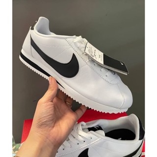 รองเท้า Nike Cortez รองเท้าไนกี้ คอเตส สีขาว แบบหนัง รองเท้าแฟชั่ีน รองเท้าผ้าใบผู้ชาย/หญิงUnisex พร้อมกล่องFull Box📦