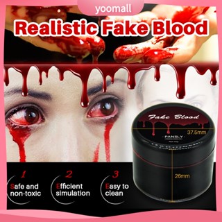 /YO/  15ml Realistic Fake Vampire Blood Halloween Party Cosplay Makeup Trick Joke Toy