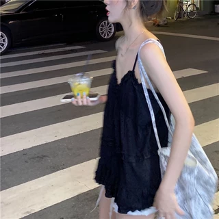เสื้อสายเดี่ยวสตรีท เสื้อสายเดี่ยวแขนกุด