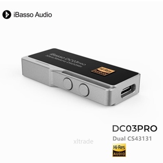 Ibasso DC03 PRO เครื่องขยายเสียงหูฟัง Type-C เป็น 3.5 มม. CS43131 DAC สําหรับโทรศัพท์ Android HiFi DC04 DC05 DC06