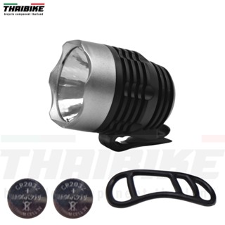 ไฟหน้าจักรยานเสือหมอบ เสือภูเขา THAIBIKE MULTIFUNCTION LAMP 3W CR2032