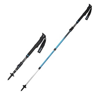 Helinox Ridgeline LBB120 Trekking Poles (1คู่) ไม้เท้าเดินป่า ระบบล็อกคันโยกและปุ่มล็อกอัตโนมิติ 2 จุด แข็งแรง ปรับยาวได้ พับเก็บได้เล็ก เหมาะสำหรับความสูง 175 - 180 ซม. โดย Tankstore