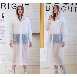 EVA LIGHTWEIGHT RAINCOAT เสื้อกันฝนกันน้ำดนื้อผ้า