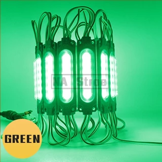 1ชุด10ชิ้น ไฟCOB DC12V และ​ 24V ไฟLEDไฟแต่งรถ 6เม็ดไฟ ไฟป้ายอักษรณ์ ไฟงานป้าย โมดูลใส่ตู้ไฟ Lighting