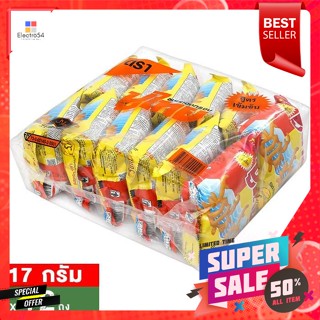 ปูไทย ขนมทอดกรอบ รสเข้มข้น 14 ก. แพ็ค 12Pu Thai Crispy Snack Concentrated Flavor 14 g. Pack 12