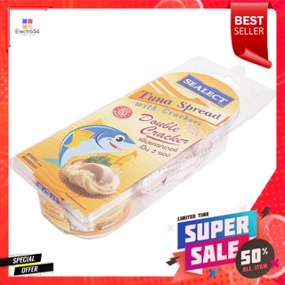 ซีเล็ค ทูน่าสเปรดพร้อมแครกเกอร์ สไตล์คลาสสิค 85 ก.Sealect Tuna Spread with Crackers Classic Style 85 g.