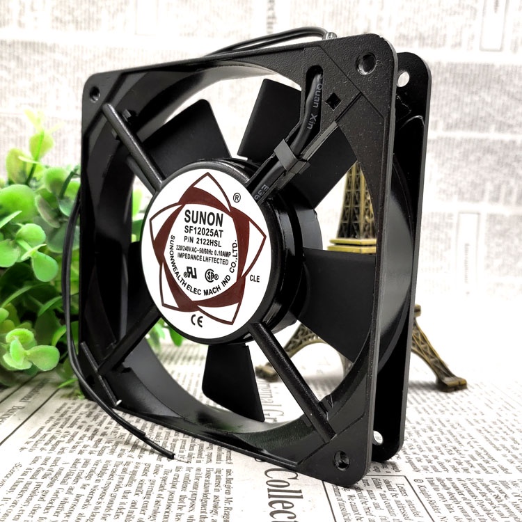 SZ SF12025AT 2122HSL HBL 12CM 12025 220V BALL AC COOLING FAN